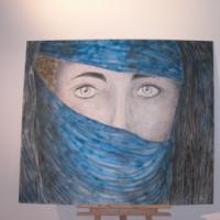 Les yeux clairs 120x140