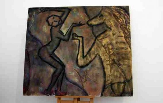 Cheval envie 120x140
