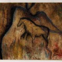 Cheval perdu 120x160