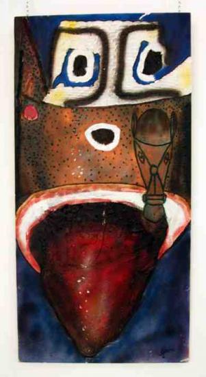 La langue rouge 60x120